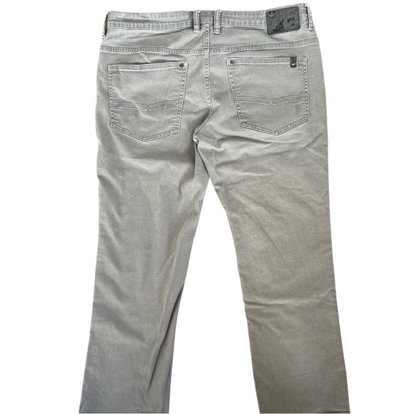 BUFFALO DAVID BITTON Men’s Jeans, MADE IN CAMBODIA, Grey, 36x30 - Picture 2 of 9